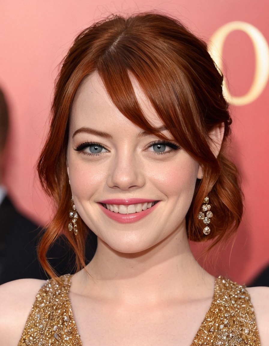 emma stone, smiling, actress, hollywood, red carpet, beauty, confidence