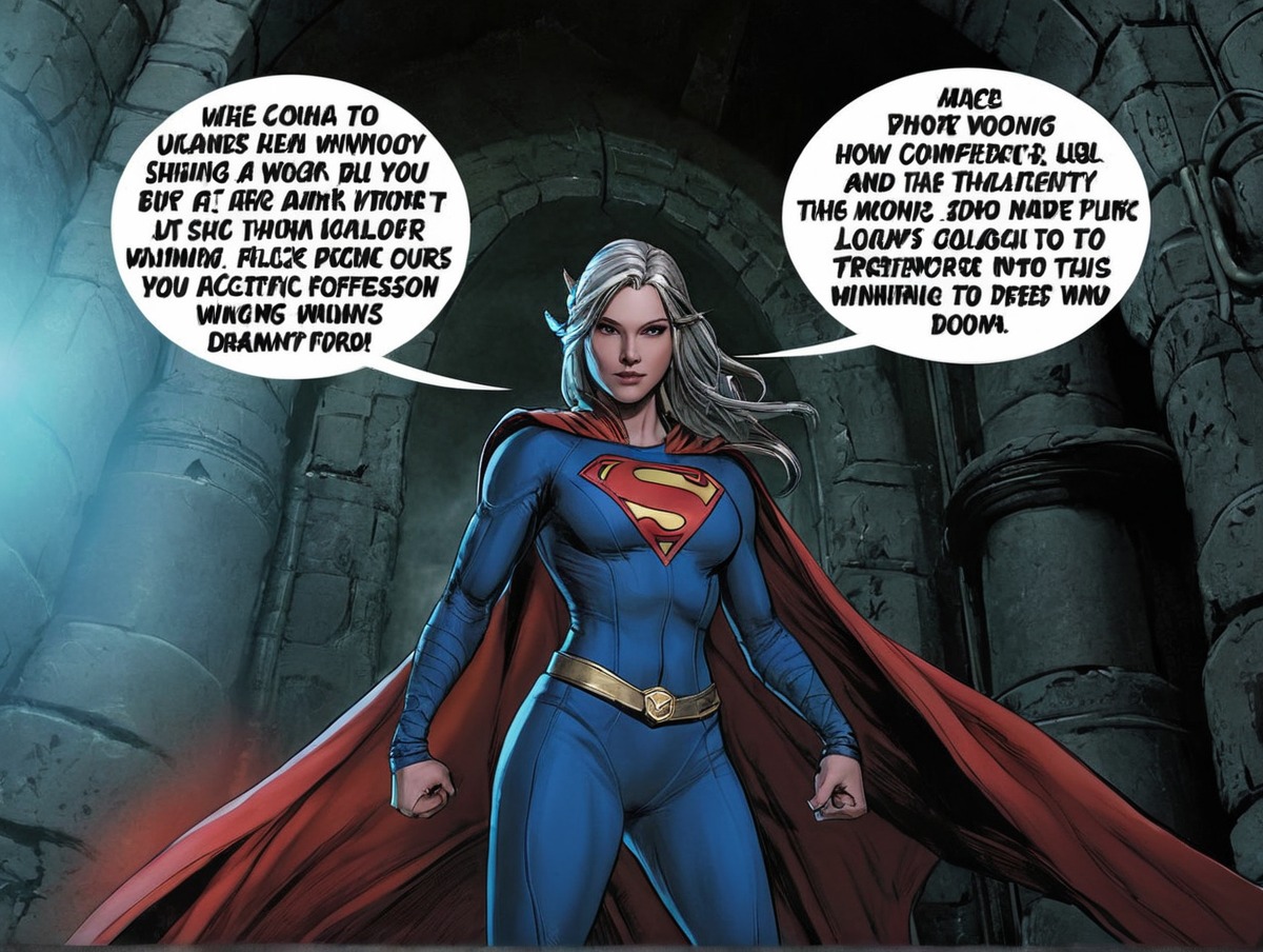 superheroine, supergirl