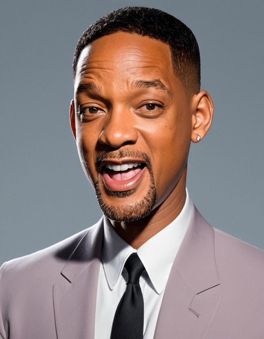 will smith, painting, comedy, celebrity, portrait, pop culture