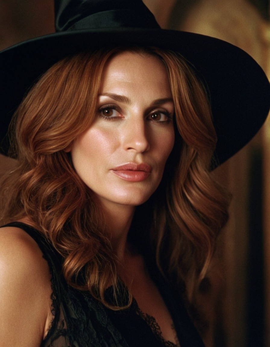 julia roberts, witch, actress, performance, magic, fantasy, movie