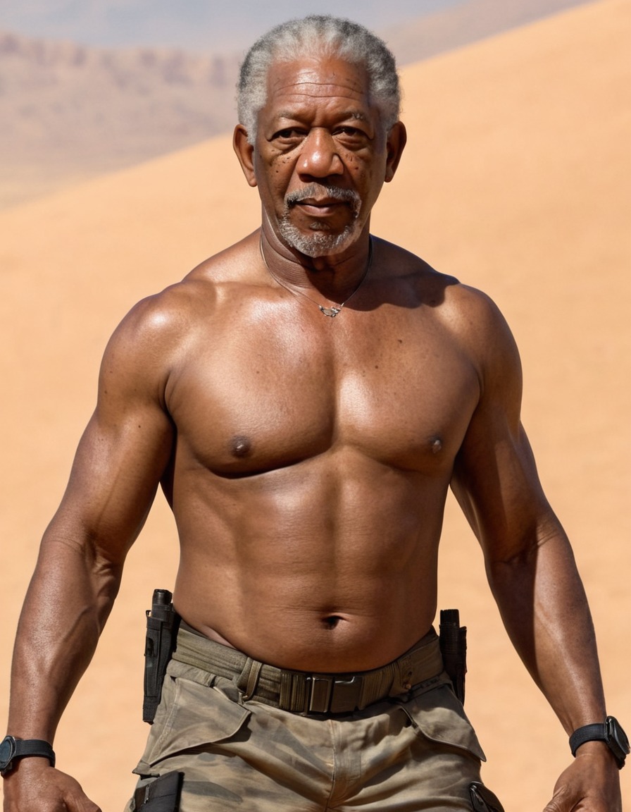 morgan freeman, muscular fitness, action, actor, hollywood, legend, physicality