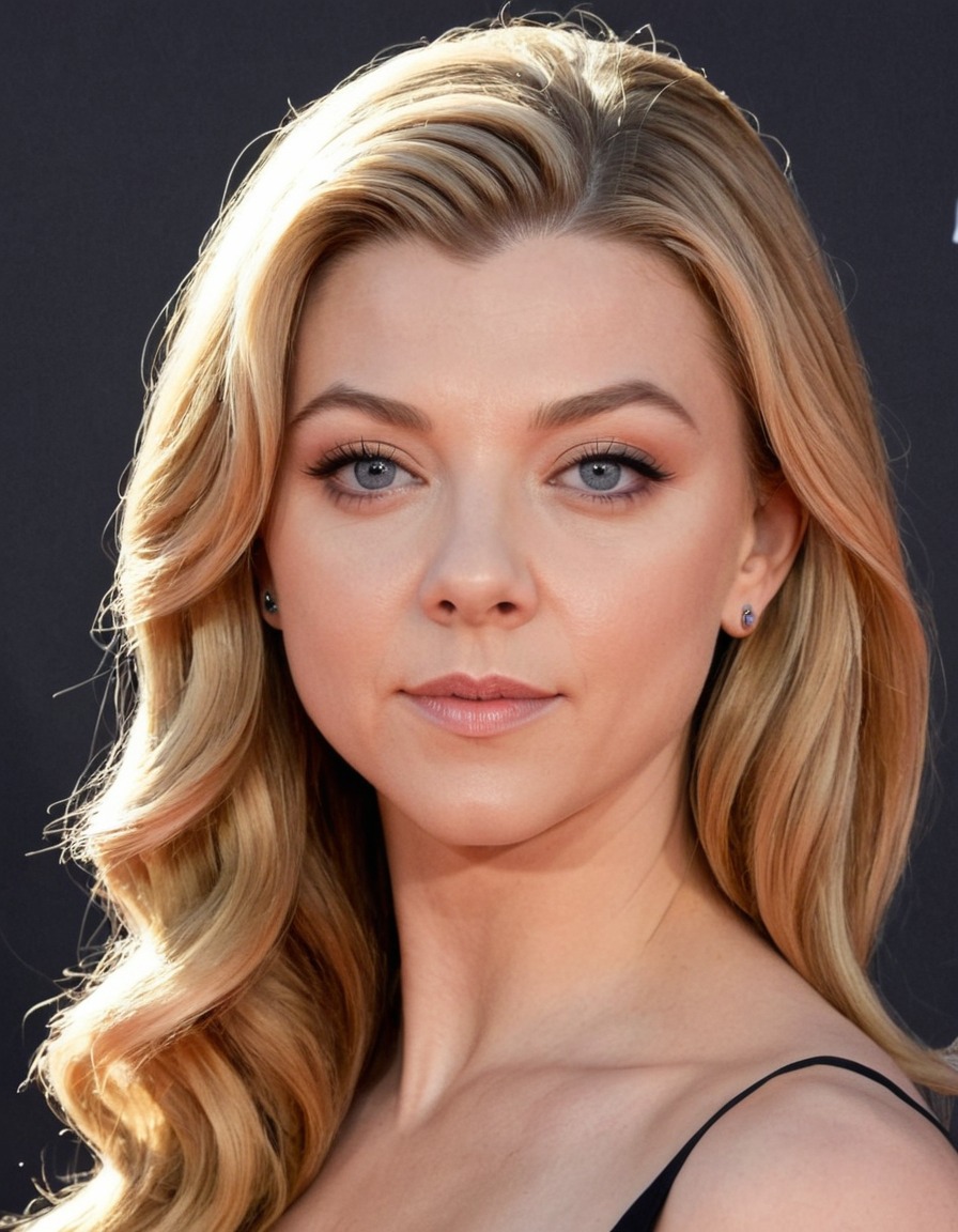 natalie dormer, portrait, painting, actress, art, celebrity, fashion