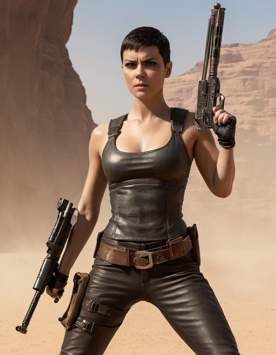 furiosa, marksmanship, weapon, action, badass, mad max