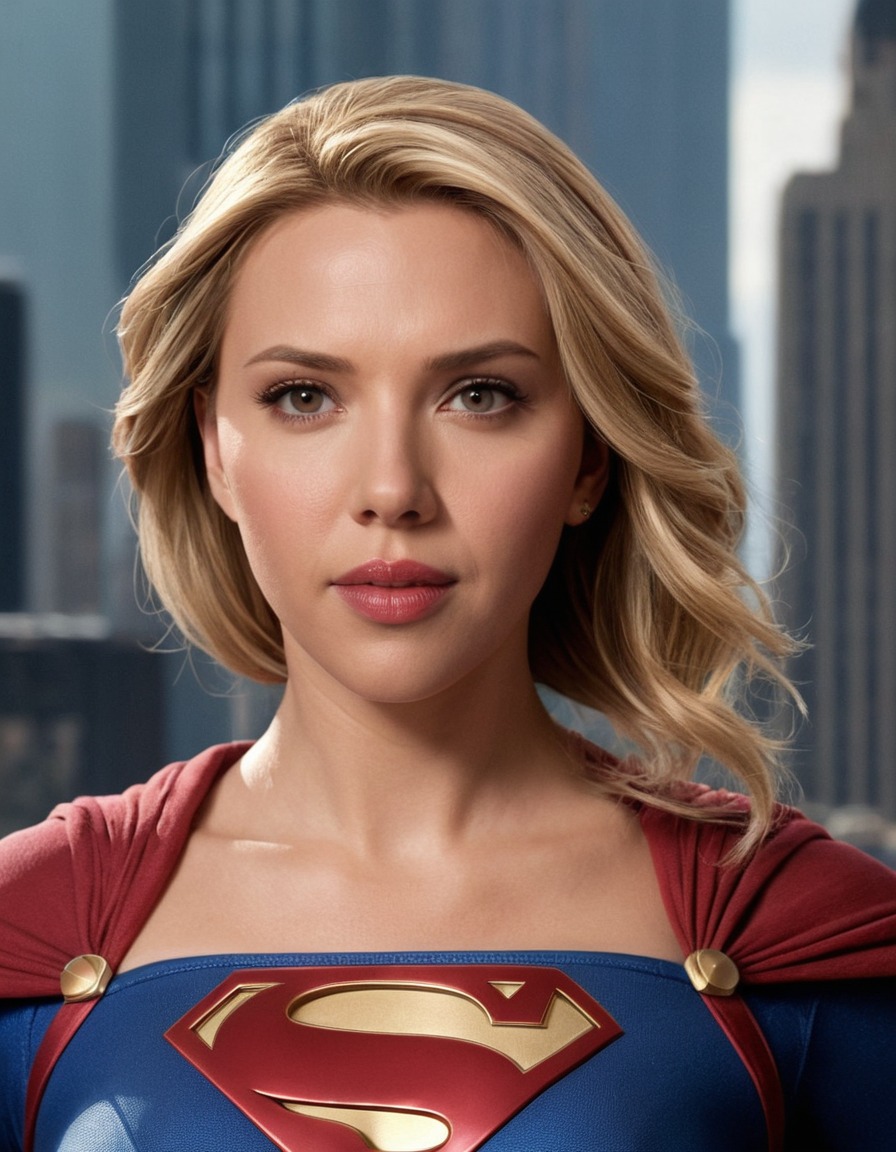 scarlett johansson, supergirl, actress, superhero, marvel, dc comics, film