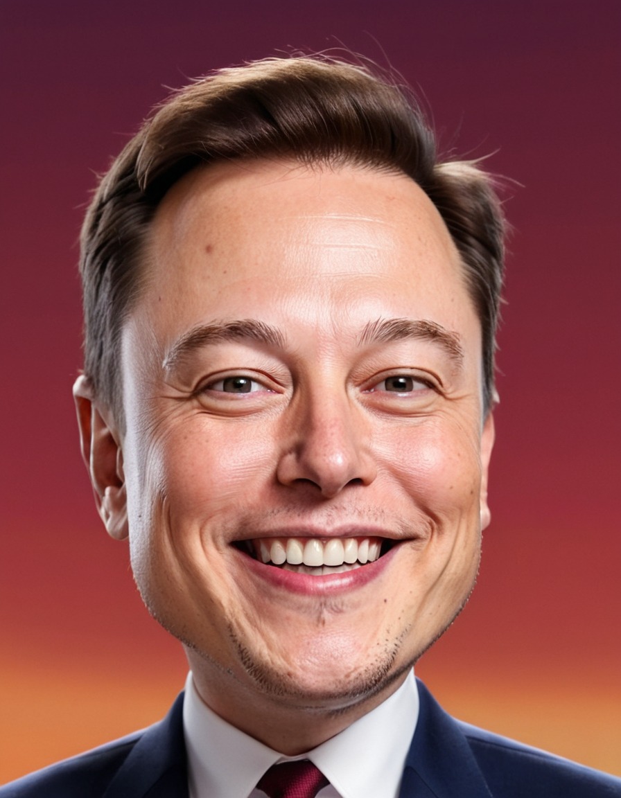 elon musk, caricature, cartoon, satire, entrepreneur, tesla, spacex