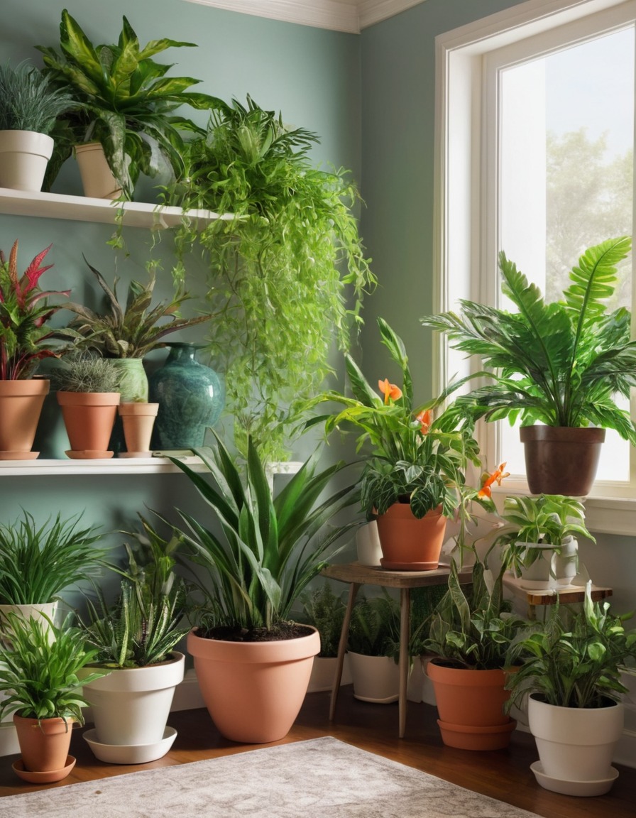 plants, potted plants, greenery, interior design, home, interior