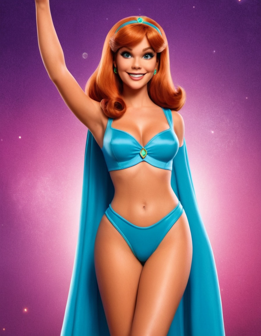 daphne blake, scooby-doo, cartoon character, mystery solving, fashion-forward, damsel in distress, fictional character