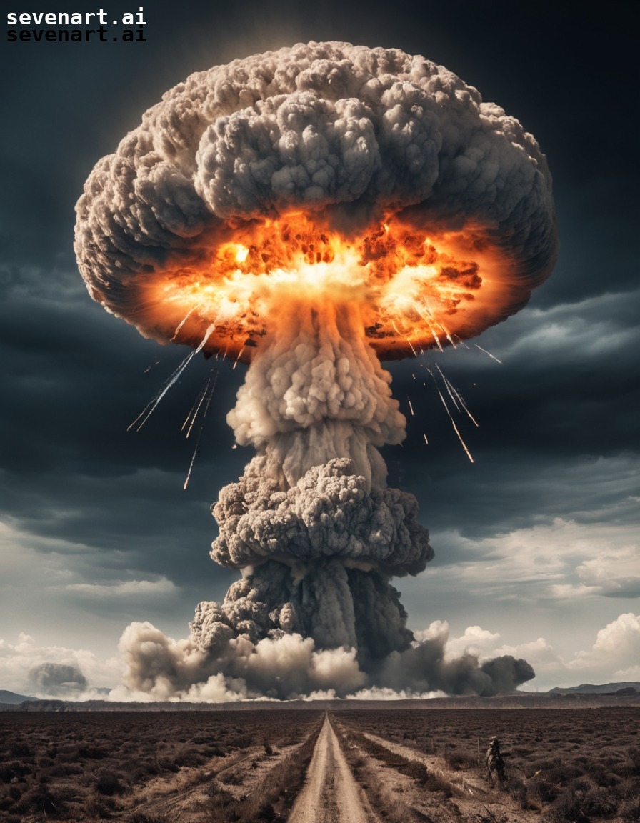 nuclear warfare, mushroom cloud, destruction, power, explosion, nuclear weapon, atomic bomb