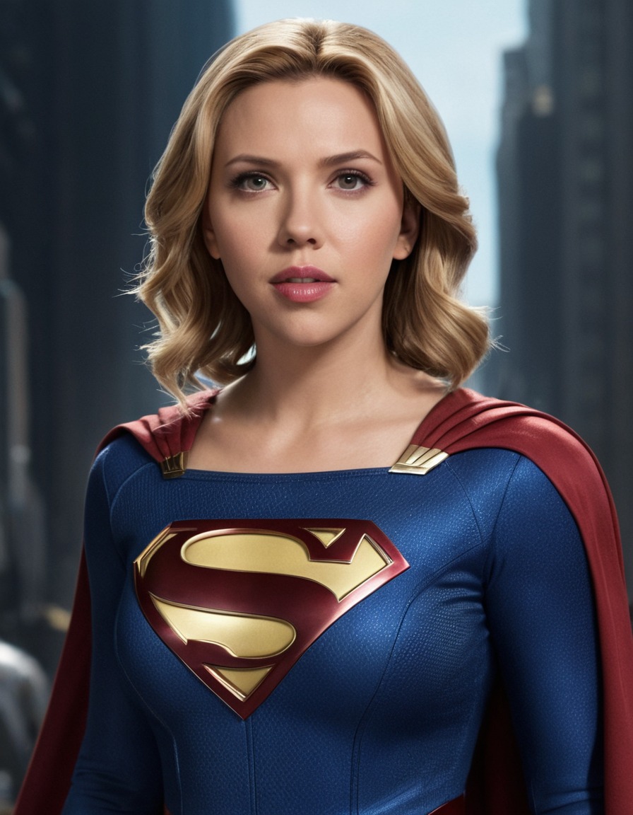 scarlett johansson, supergirl, actress, superhero, casting