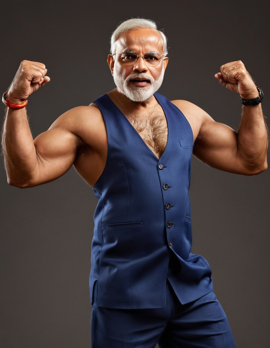 narendra modi, bodybuilding, fitness, strength, indian politics