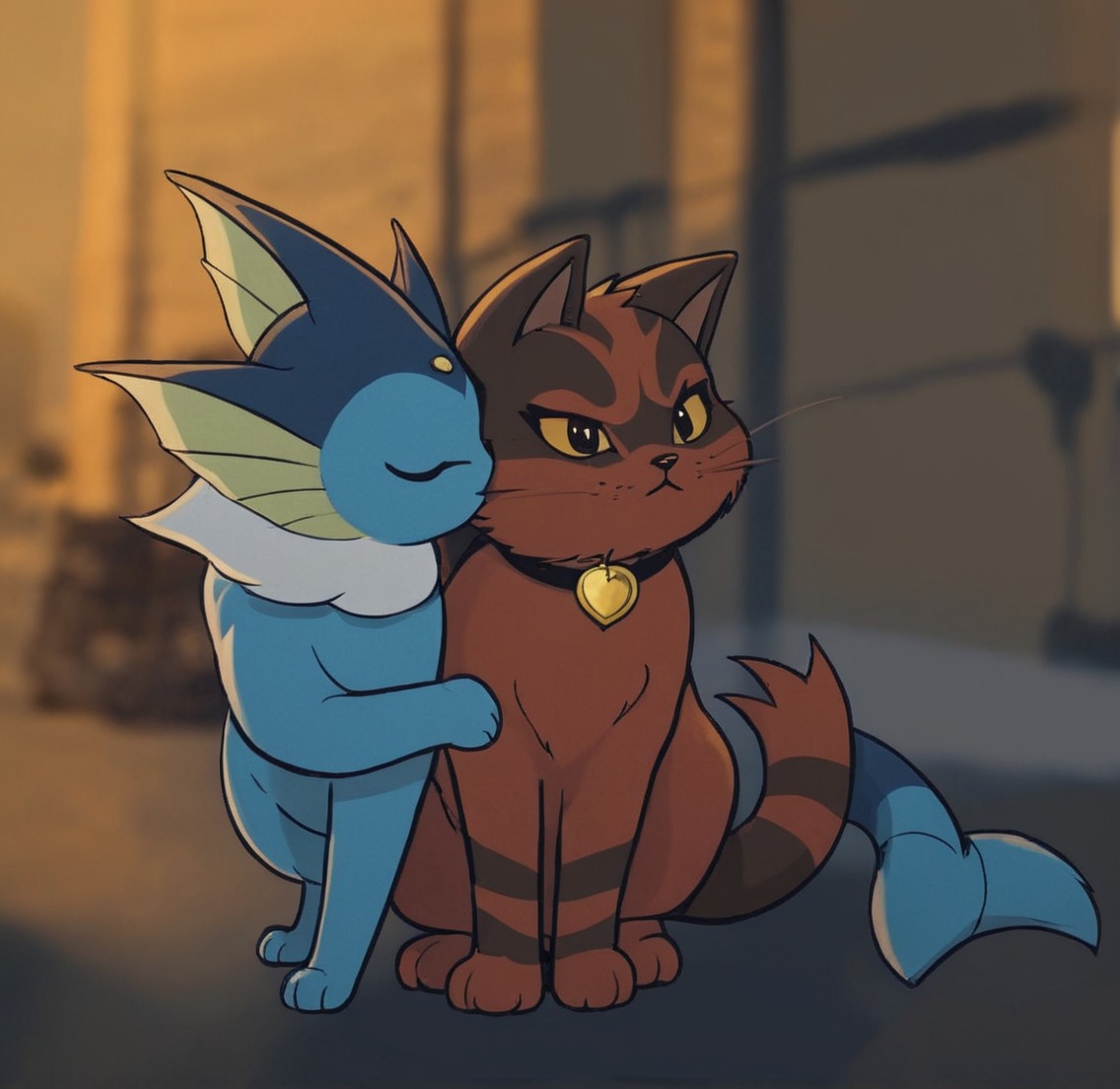 cat, commissions, cute, digitalart, digitaldrawing, eevee, eeveelution, fanart, fanartanime, furry, furryart, illustration, love, pokémon, pokemon, pokemonart, vaporeon, torracat