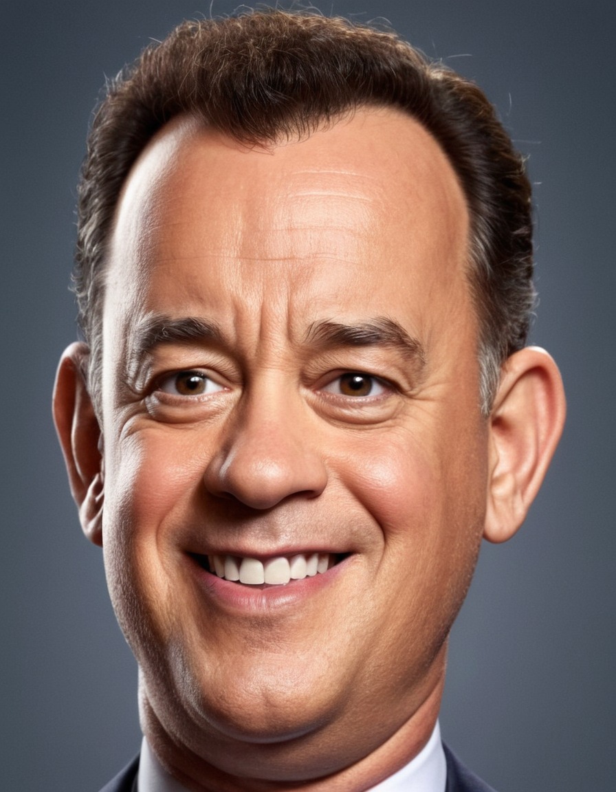 tom hanks, funny, caricature, comedy, actor