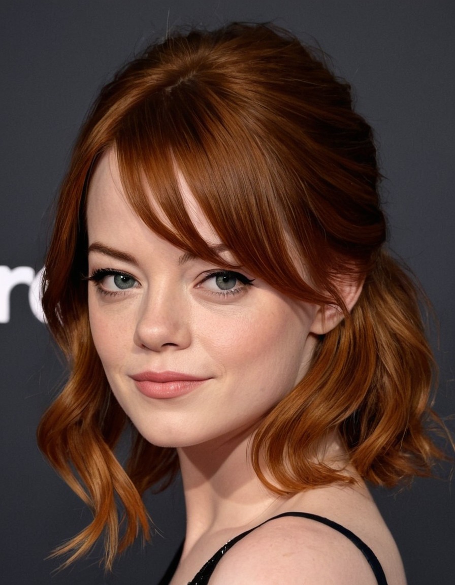 emma stone, portrait, painting, actress, celebrity, art, hollywood