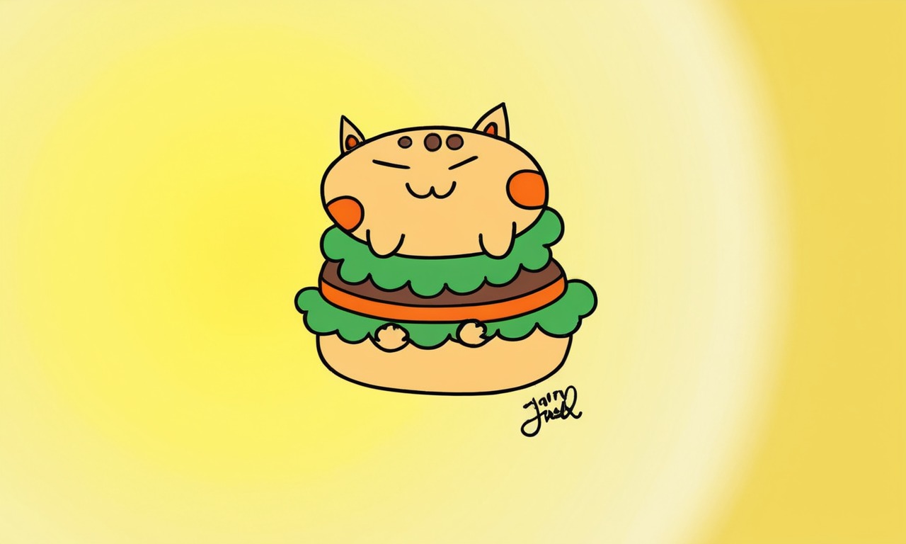 digitalart, fanart, originalcharacter, animal, cartoon, challenge, catburgertutorial