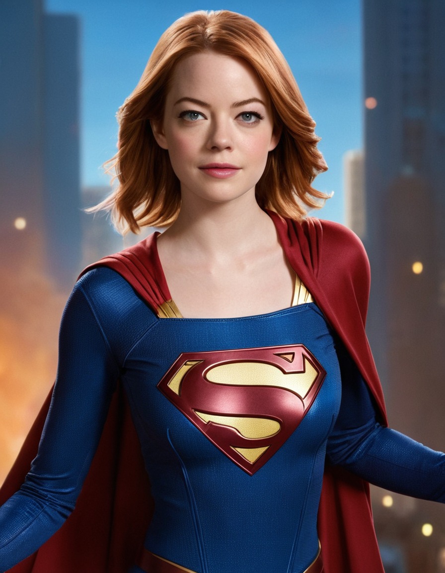 emma stone, supergirl, actress, superhero, casting, superstar