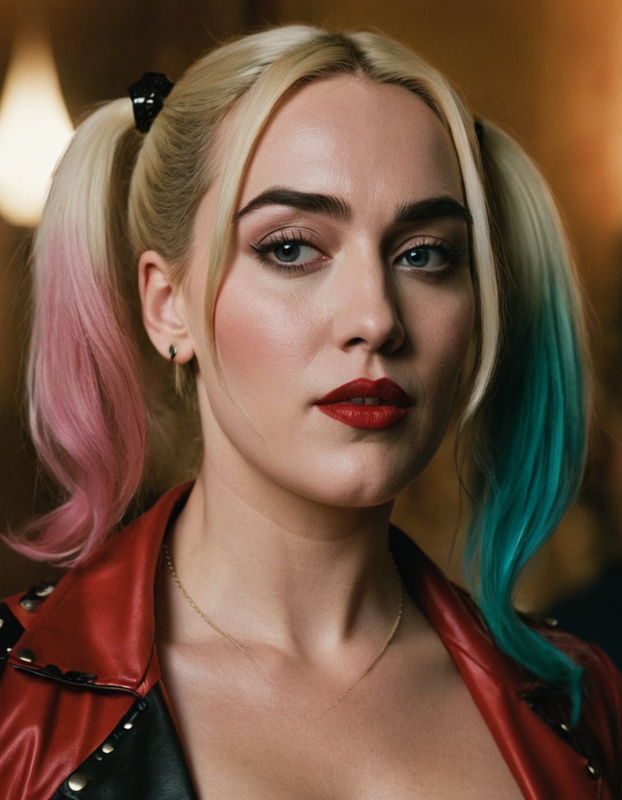 harley quinn, kate winslet, actress, film character, dc comics, casting choice