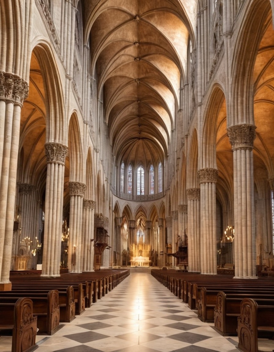 architecture, cathedral, romanesque style, european architecture