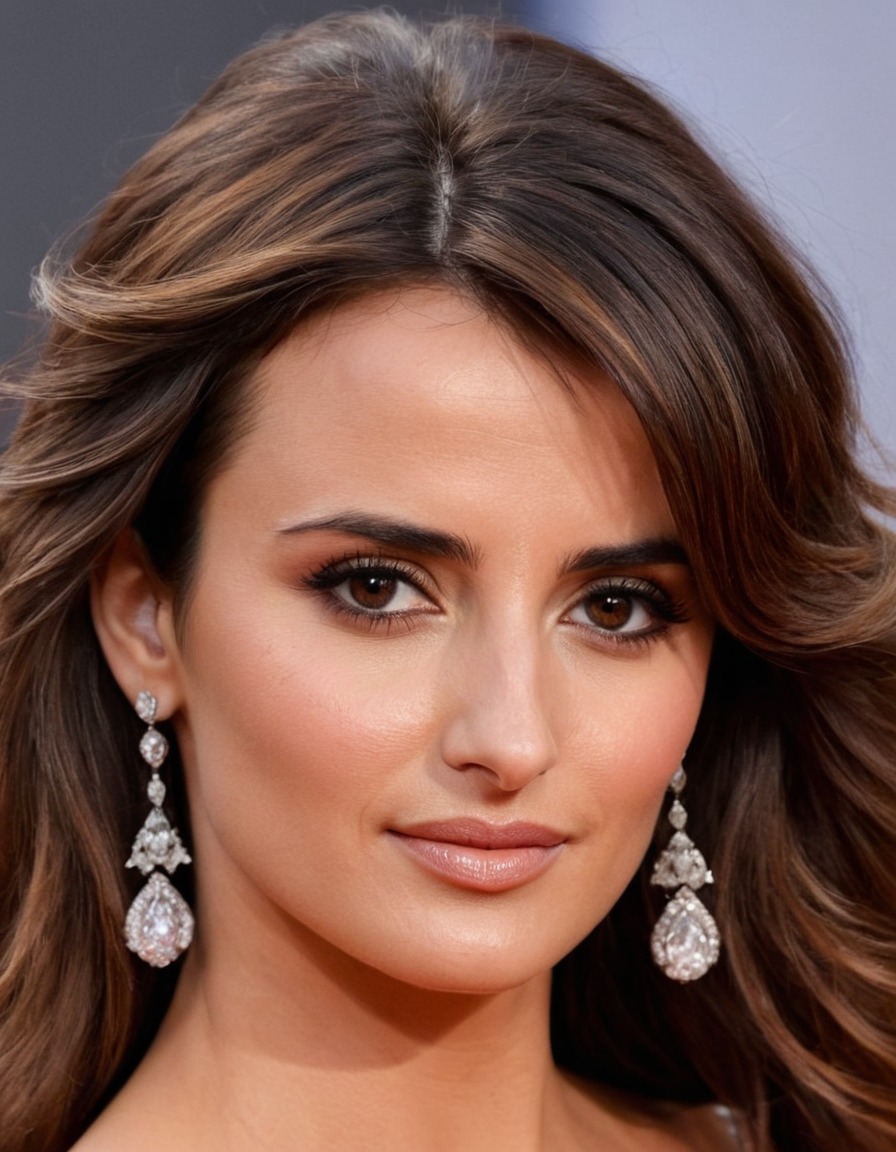 penélope cruz, actress, beautiful, award-winning, portrait, mesmerizing, spanish