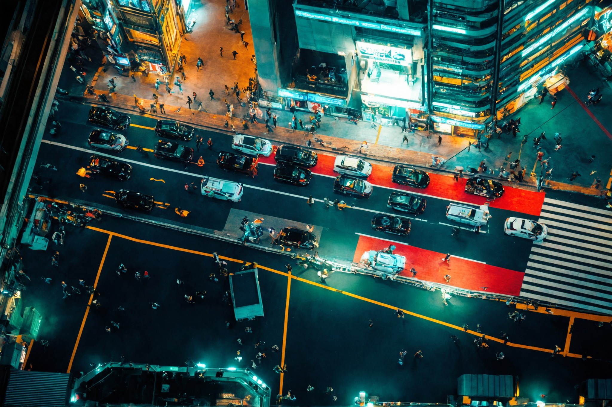 tokyo, shibuya, nihon, nippon, street photography, artists on tumblr, canon, g5xm2, glow, neon, teal