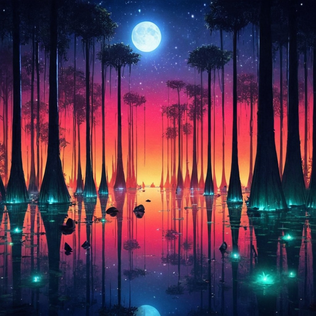 digitalart, forest, surreal, copilot, frog, fullmoon, moon, neon, swamp, dailychallenge, ai_art, ai_generated, ai_generated_art, ai_artwork, ai_image, ai_generatedart, ai_generated_artwork, copilotai, copillot_ai