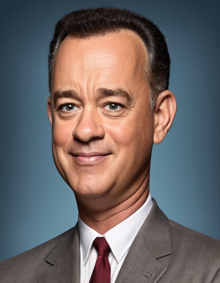 tom hanks, caricature, funny, comedy, actor, celebrity, humor