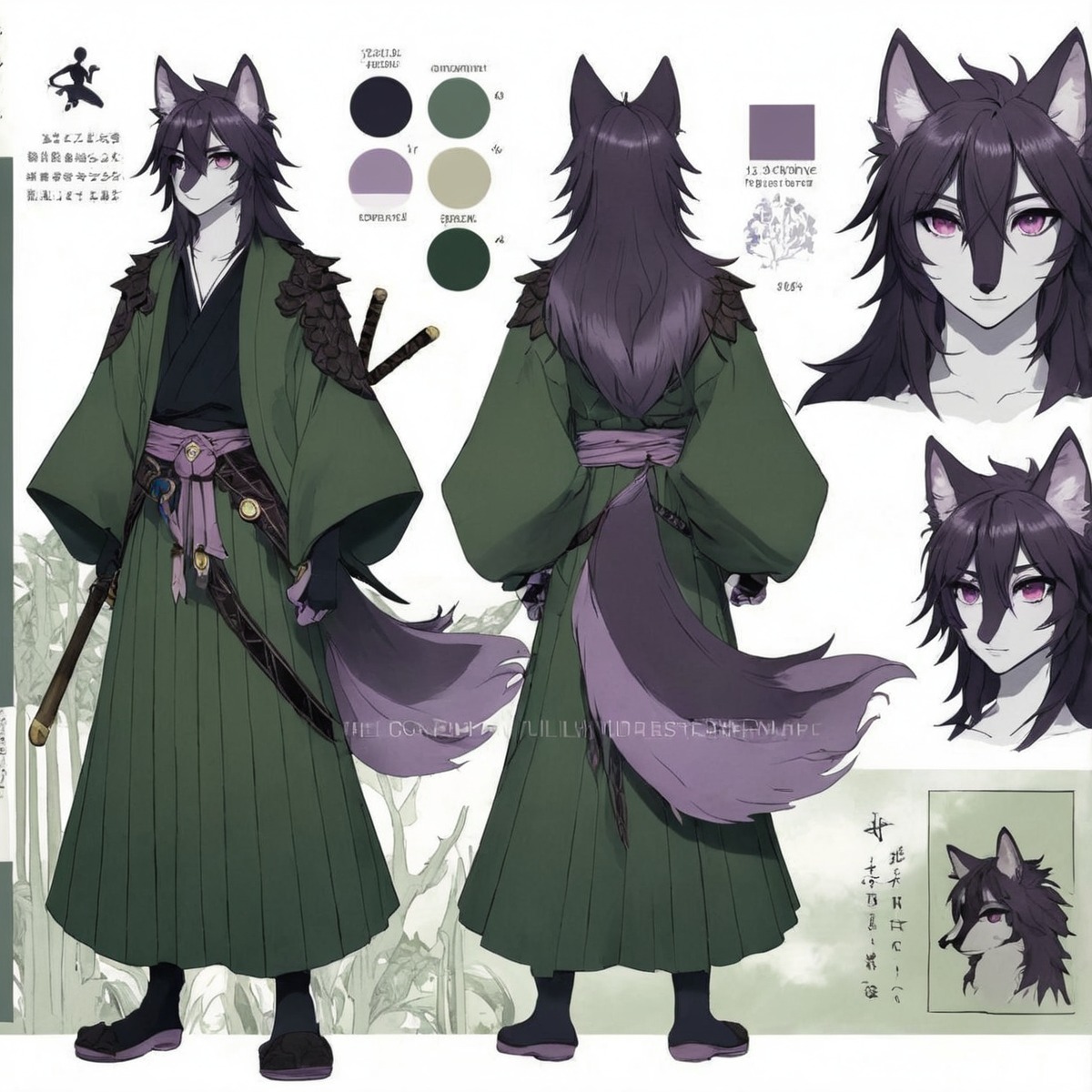 characterdesign, adoptable, adoptablesopen, referencesheet, fantasycharacter, fantasycreature, fantasyportrait, fantasywolf, furry, furryanthro, samurai, wolfcharacter, wolffurry, medievaloutfit, medievalclothes, furrymale, wolfcanine, furrycharacter, wolfadoptables, aiart, wolf_adoptable, adoptadoptable, adoptableadoptables, furryadoptable, princeadopt, furry_character, furry_male, furry_adoptable, prince_design