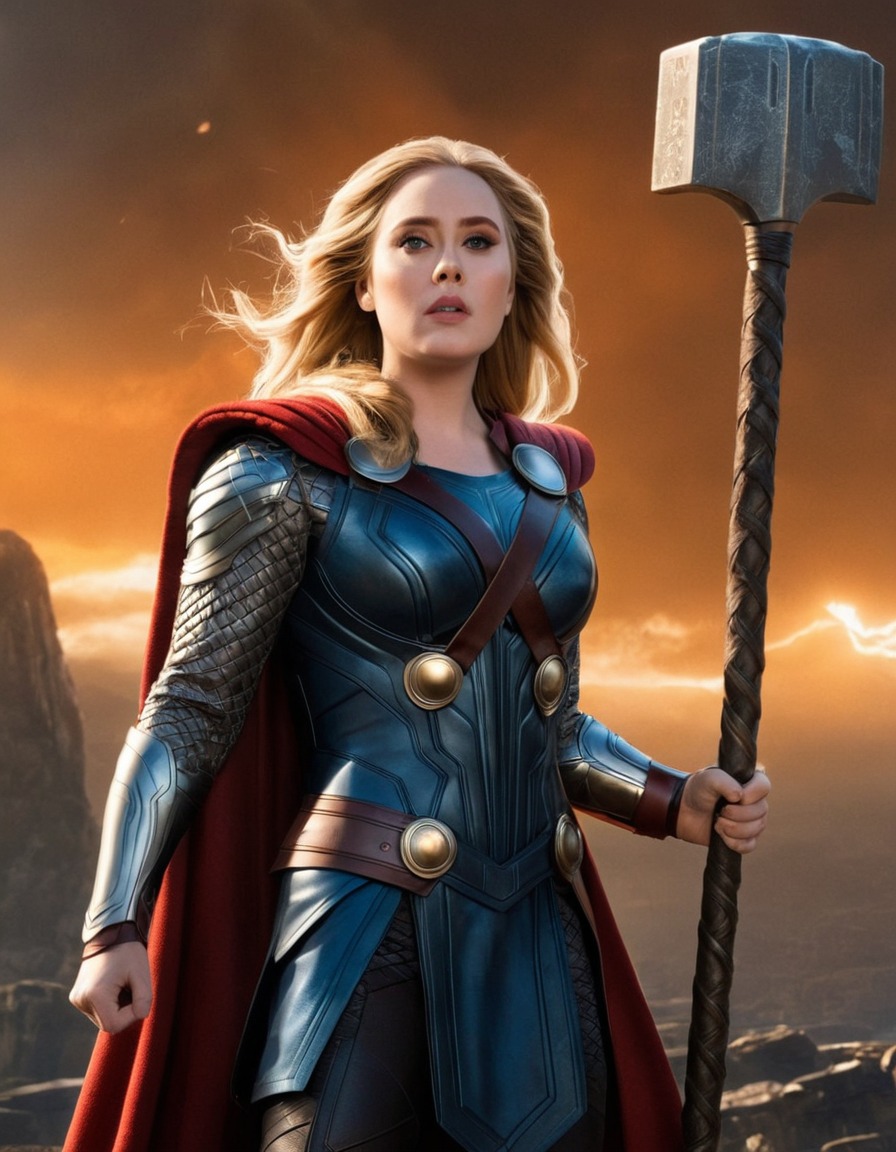 adele, music, celebrity, thor, entertainment, singer