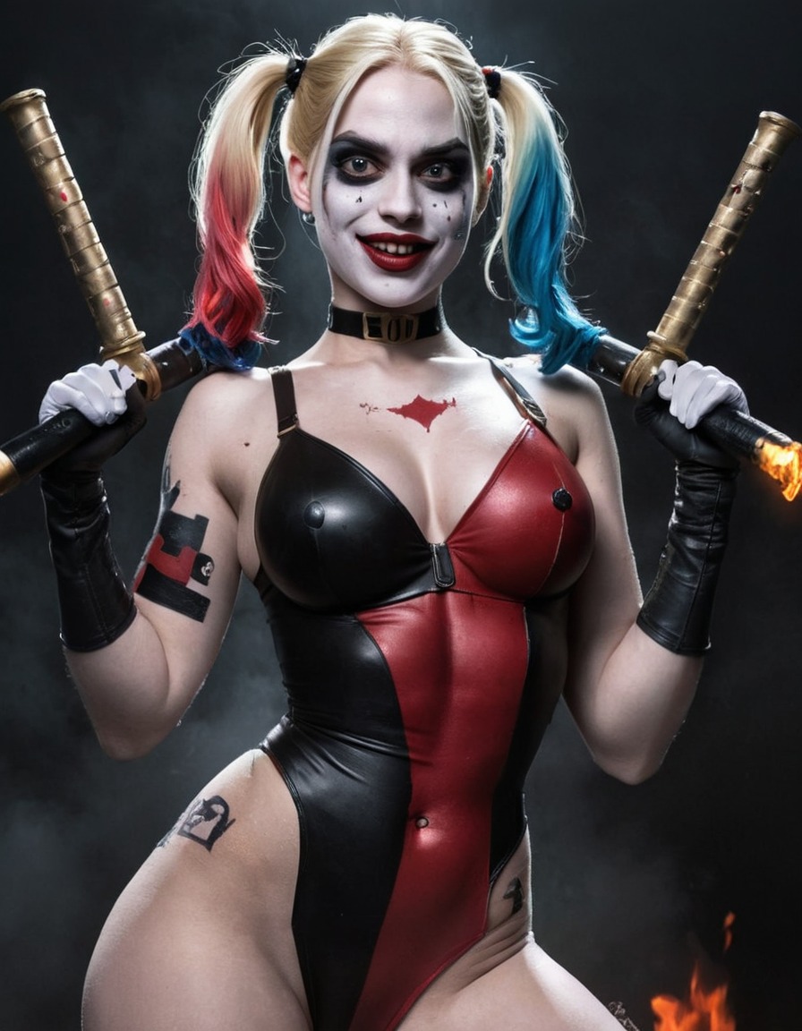 harley quinn, dc comics, superhero, villain, antagonist