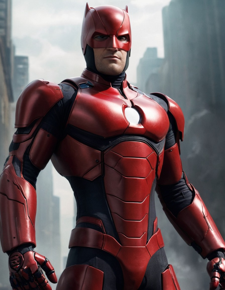 daredevil, robot, marvel, superhero, artificial intelligence