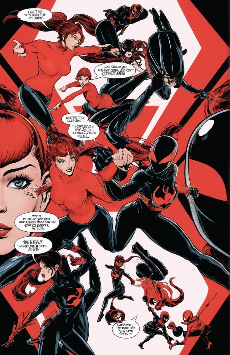 superheroine, blackwidow