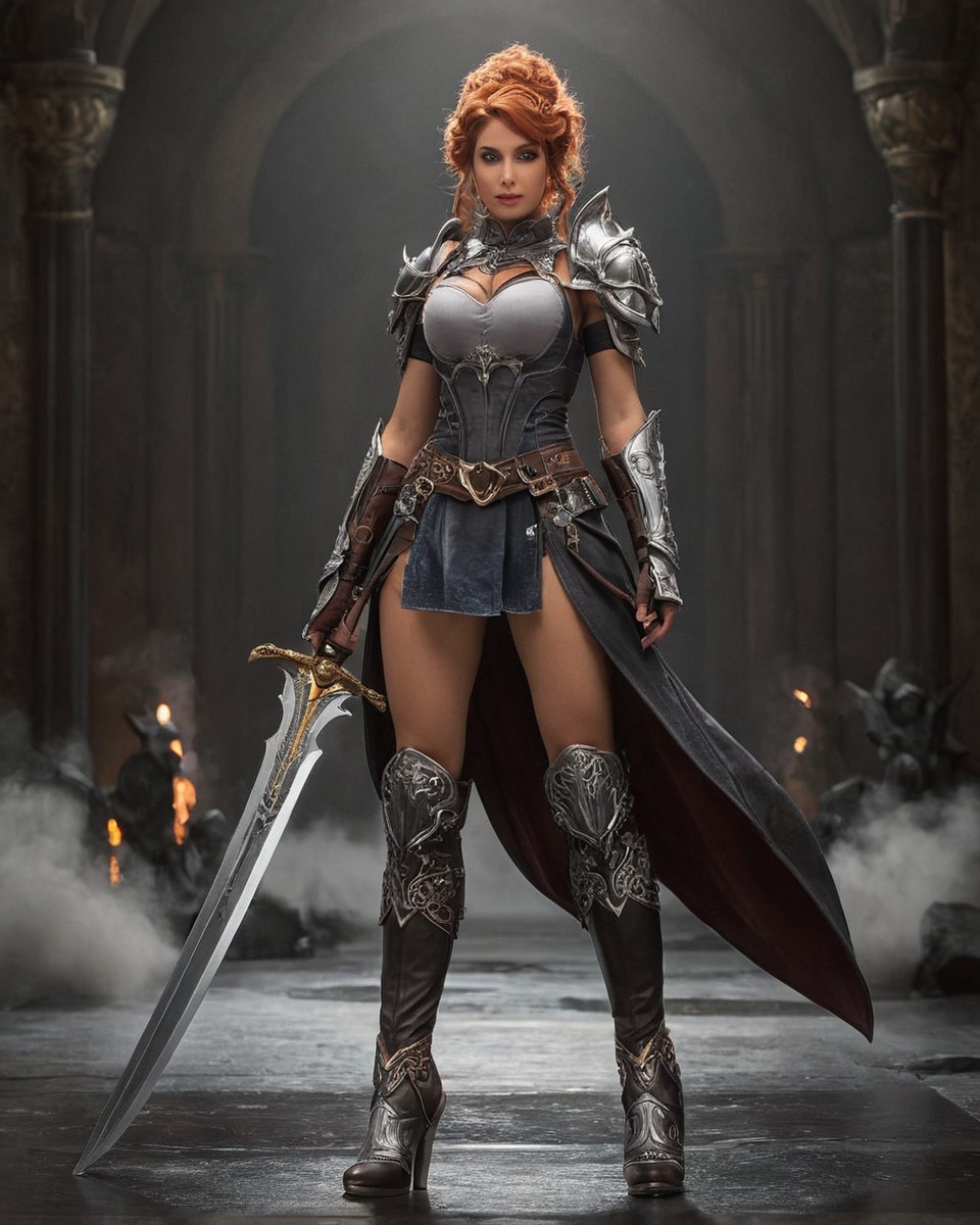 videogamefanart, warrior, fantasyart, cosplay, finalfantasy, beautifulwoman, shorthairedgirl