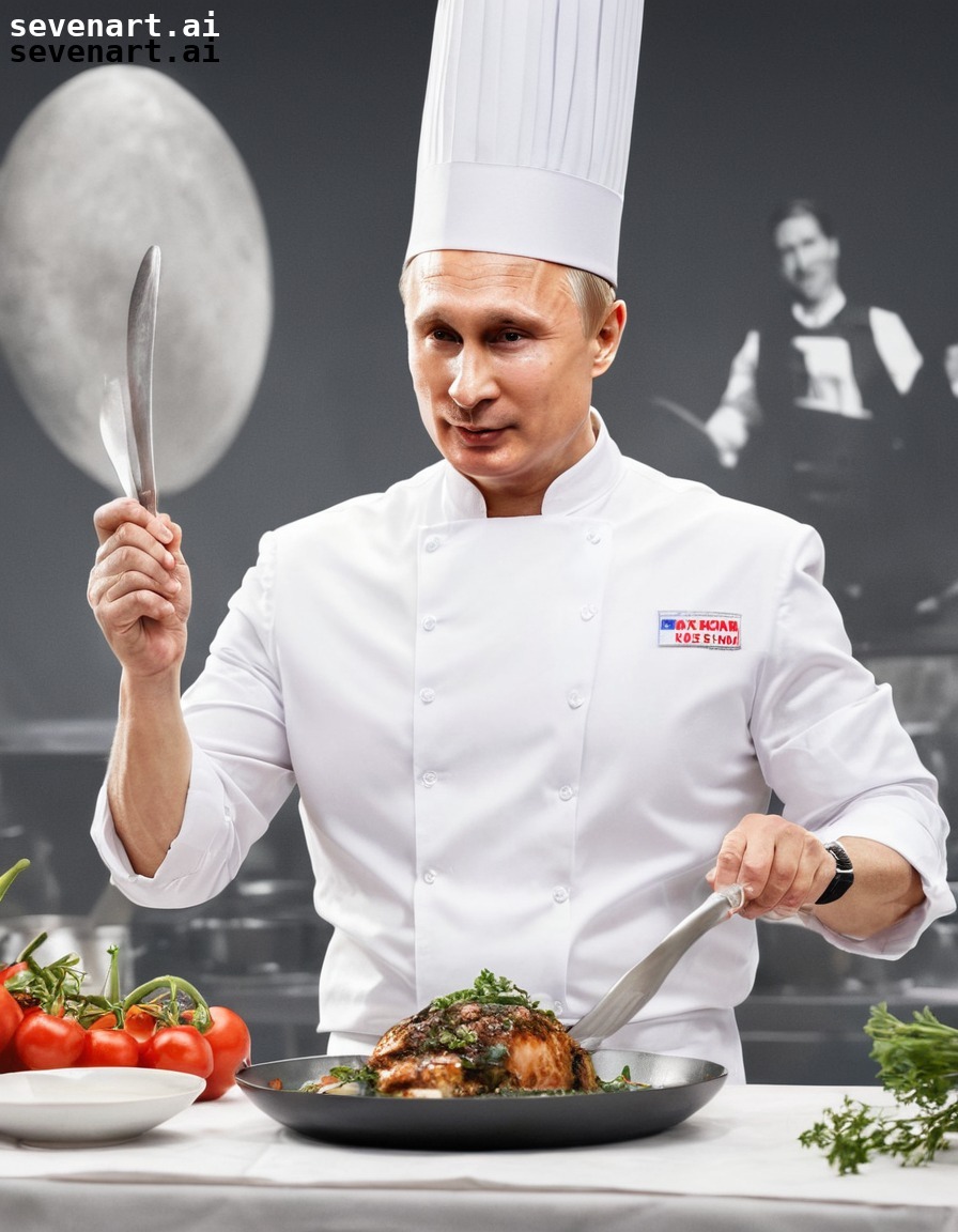 humorous, cooking competition, vladimir putin, celebrity judges, gourmet dish, putin, russia, russian president