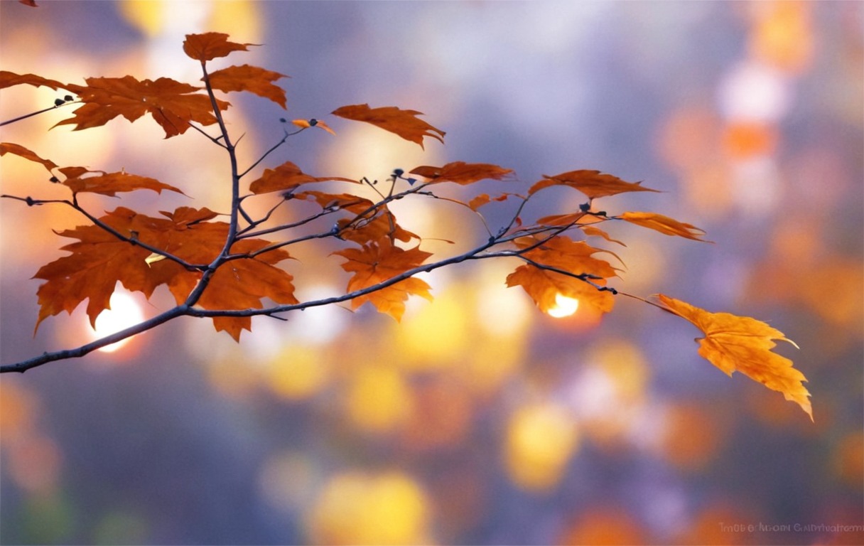 backlight, color, fall, leafs, light, atmosphere, autumn, bokeh, colorful, colour, moodatmosphere, season, trees