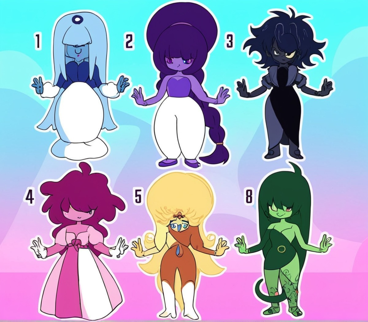 stevenuniverse, characterdesign, adoptable, adoptablesopen