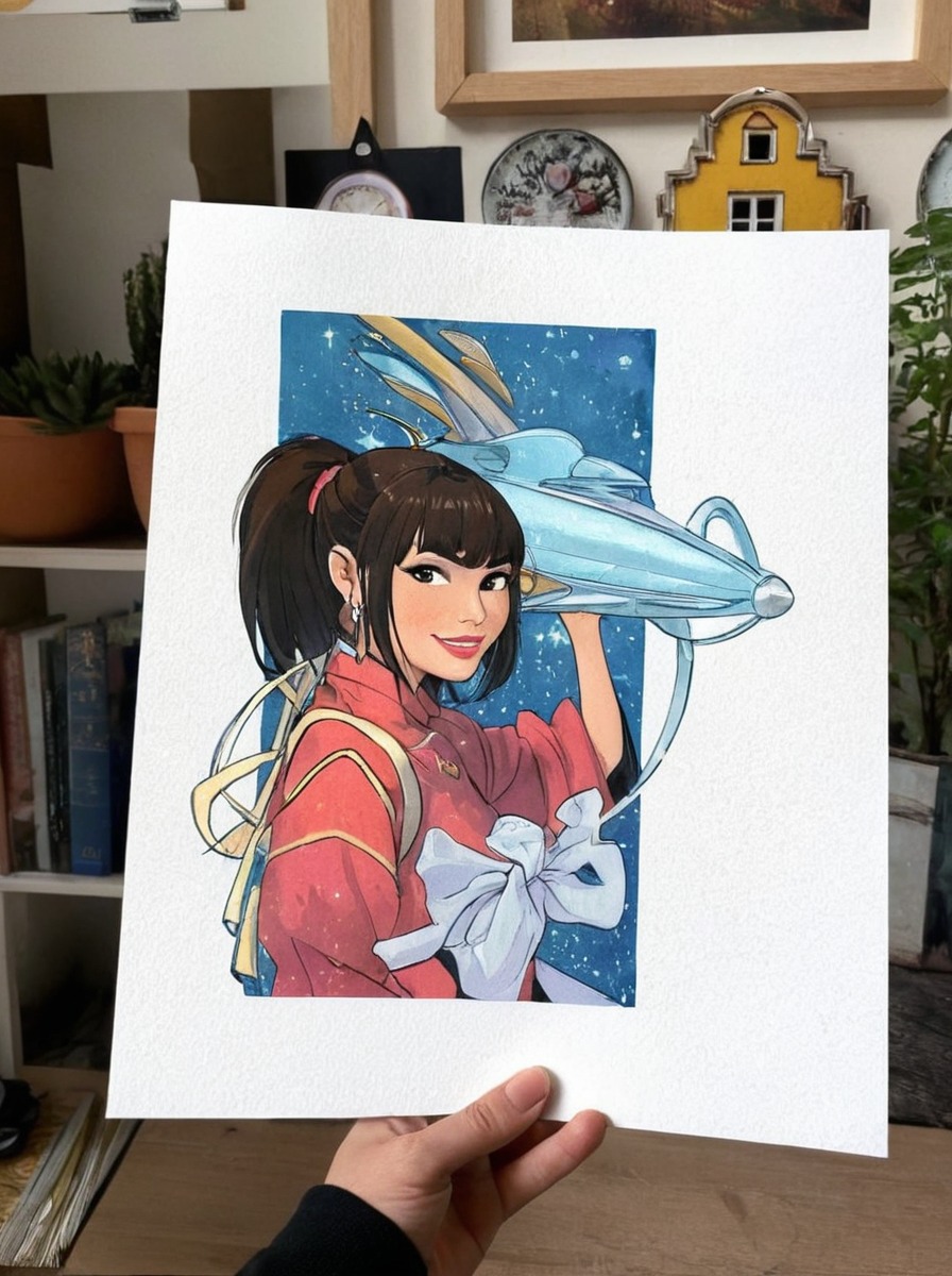 animedrawing, animefanart, fanart, fanartdrawing, gouachepainting, illustrationart, spiritedaway, illustrationpainting, ghiblifanart, gouacheart, gouacheillustration, ghibliinspired