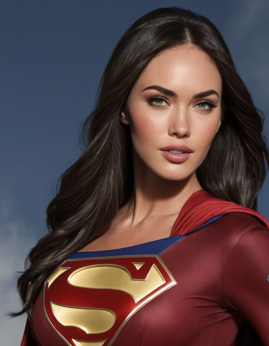 megan fox, supergirl, actress, superhero, dc comics