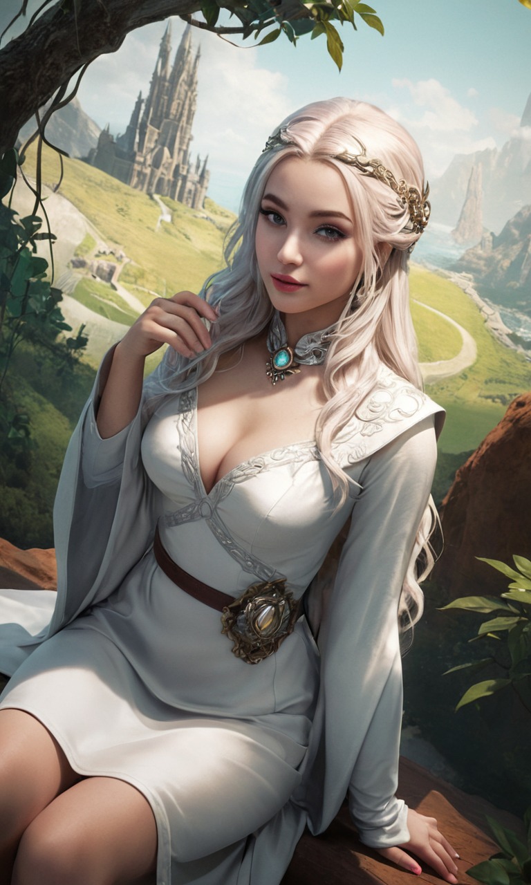 fantasyart, beauty, gameofthrones, songoficeandfire, daenerystargaryen