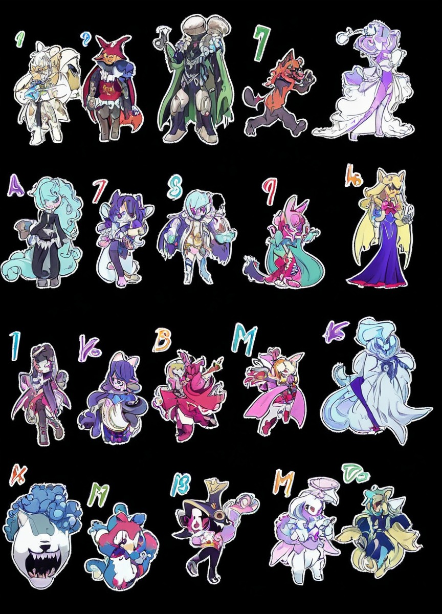 adopt, adoptable, adoptables, adopts, angel, angels, anthro, clown, cute, demon, demons, fantasy, furry, galaxy, gorgon, goth, head, idol, jester, monster, monsters, object, punk, skeleton, skull, snake, succubus, witch, wolf