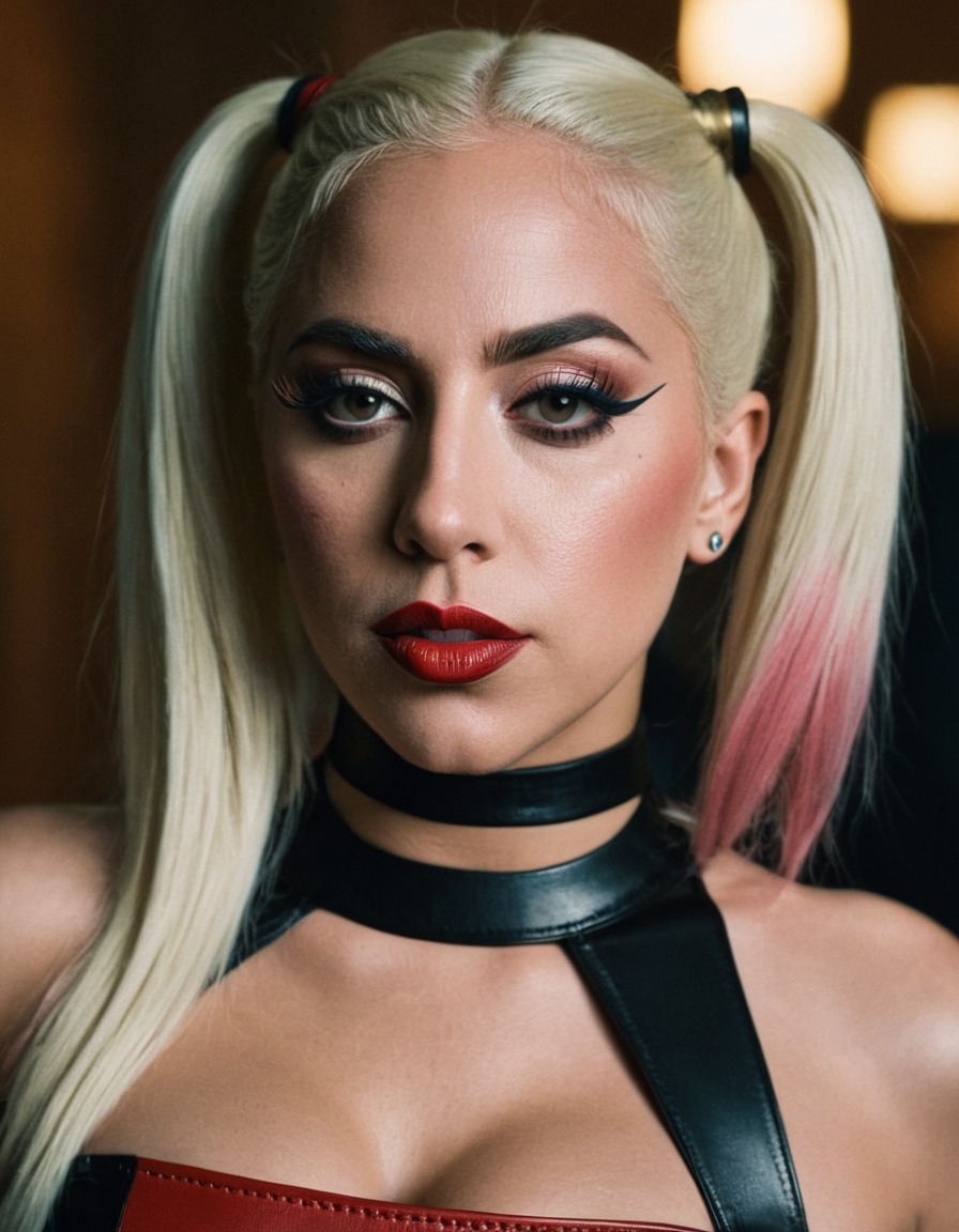 harley quinn, lady gaga, character portrayal, entertainment, superhero, villain, method acting