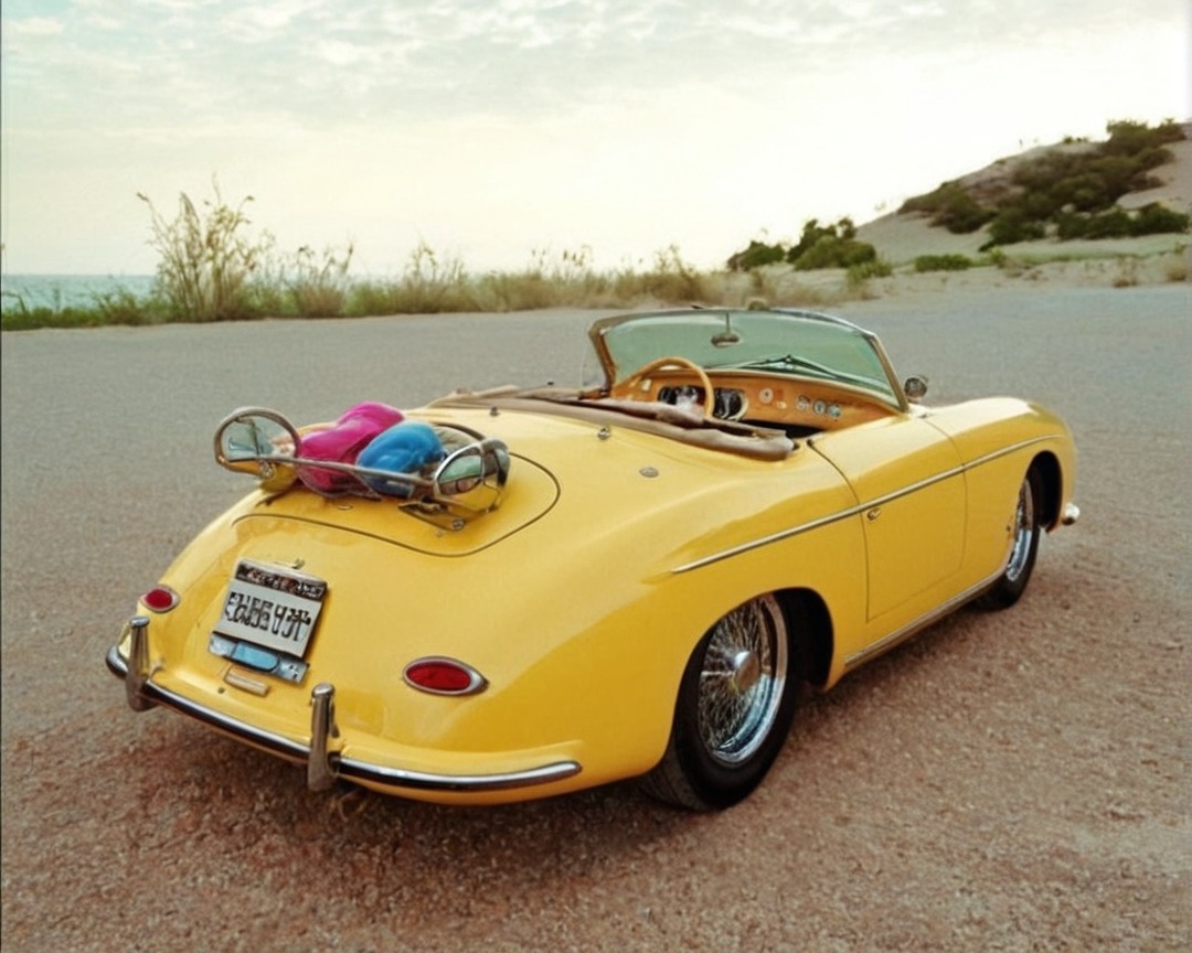 vintage car, vintage, porsche 356