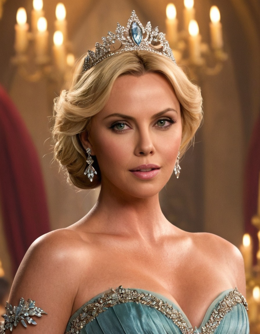 princess, charlize theron, actress, beauty, disney princess, celebrity, fairy tale