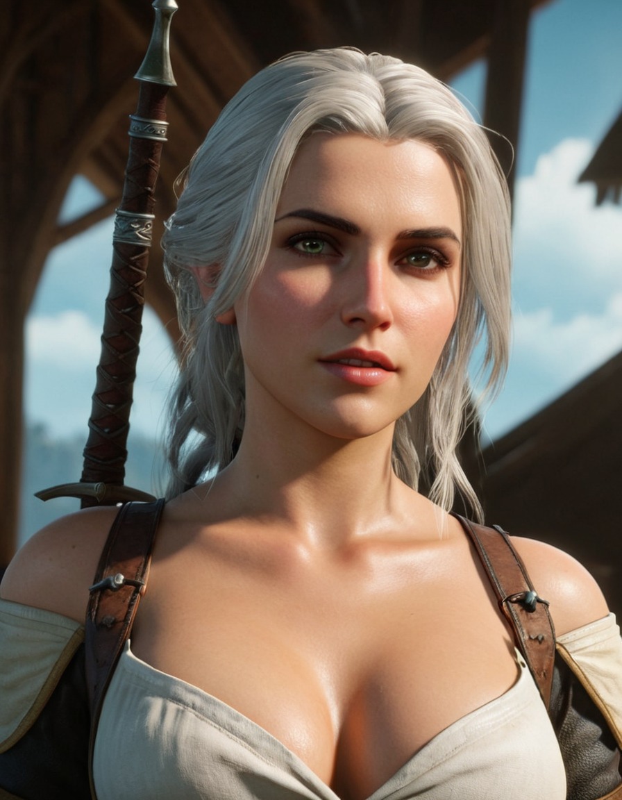 ciri, the witcher 3: wild hunt, action, fantasy, rpg, combat, video games