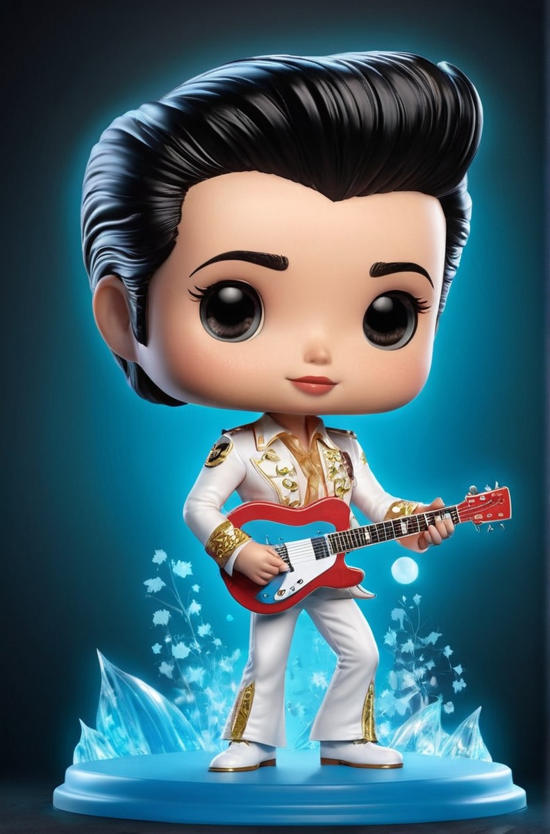 doll, elvis, elvispresley, guitar, rockandroll, rocknroll, funkopop