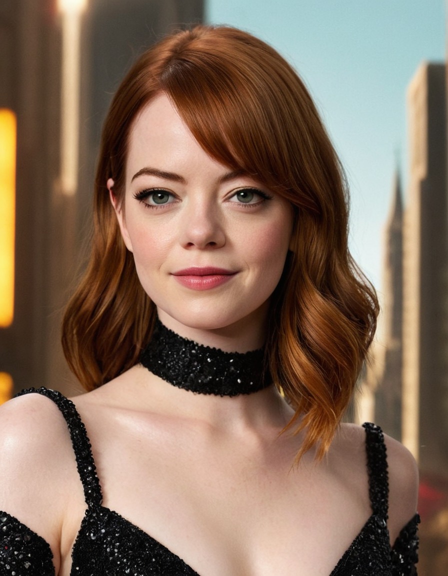 emma stone, super villain, actress, hollywood, celebrity, entertainment, character role