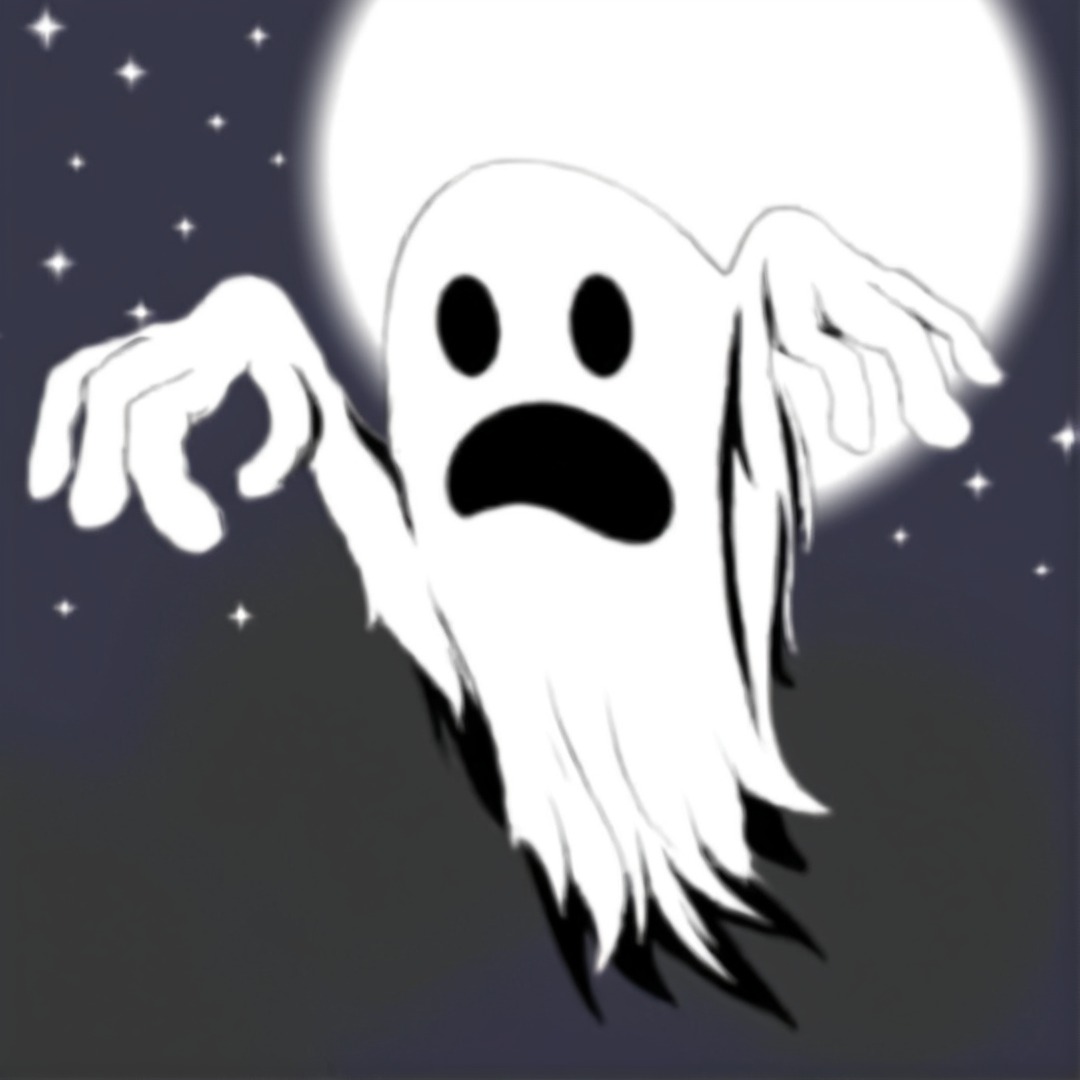 creepy, ghost, spooky, halloween, spirit, digitalart, fanart, gigglingghosts