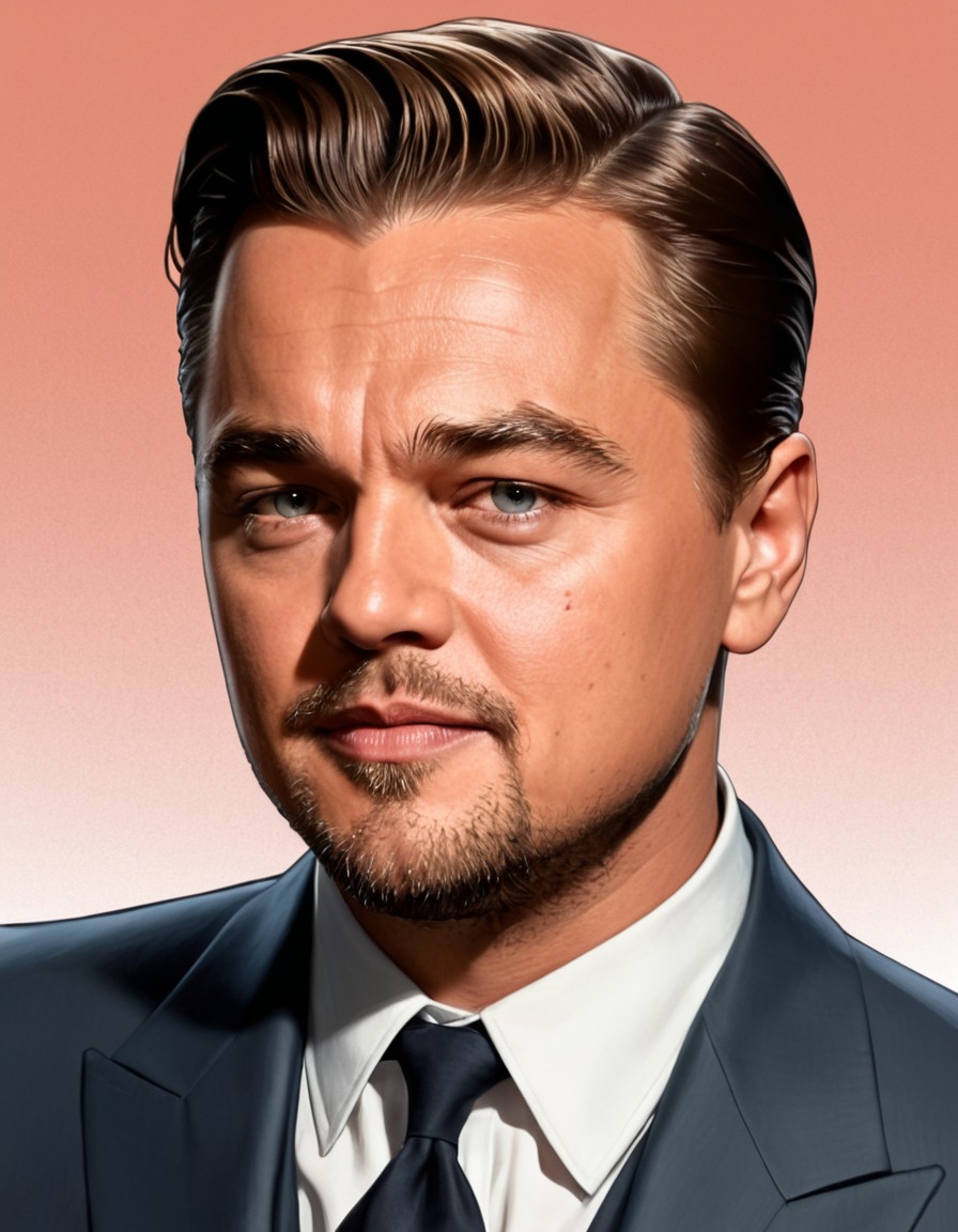 leonardo dicaprio, portrait, classic hollywood, actor, celebrity