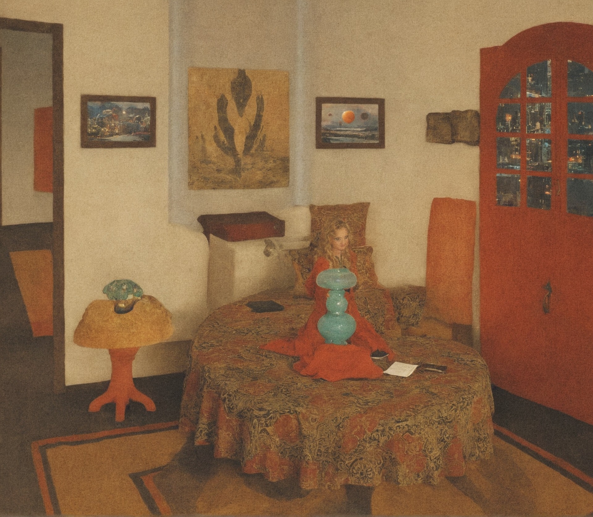 art, painting, fine art, paintings of interiors, paintings of domestic interiors, art history, léon de smet, the painted room art blog, artwork, art appreciation, oil painting, belgian artist, artist's home, art blogs on tumblr, art lovers on tumblr, impressionism