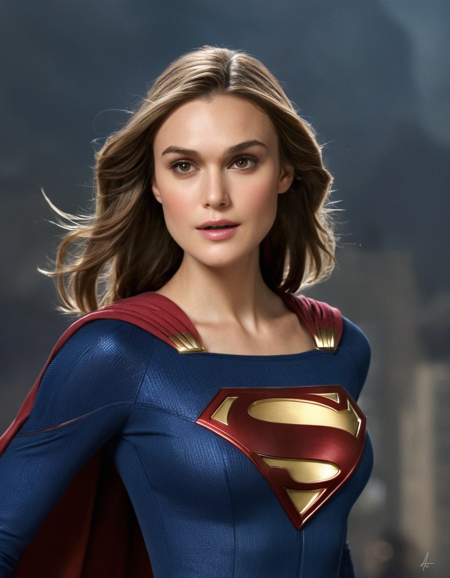 keira knightley, supergirl, actress, superheroes, fantasy, fictional characters