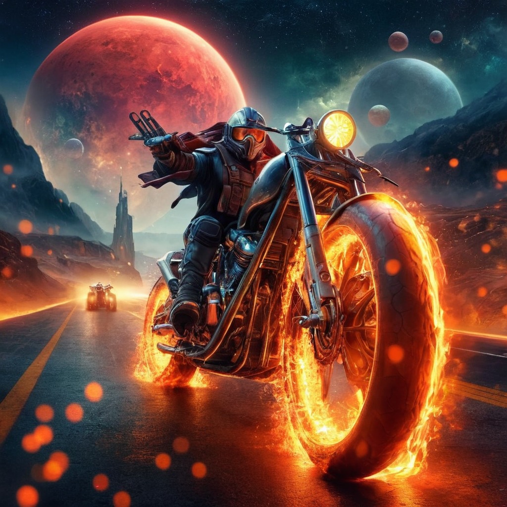 digitalart, fantasyart, digitalpainting, horror, motorcycle, cartoon, wallpaper, conceptart, wallart, fanart, characterdesign, pixelart, car, highwaytohell