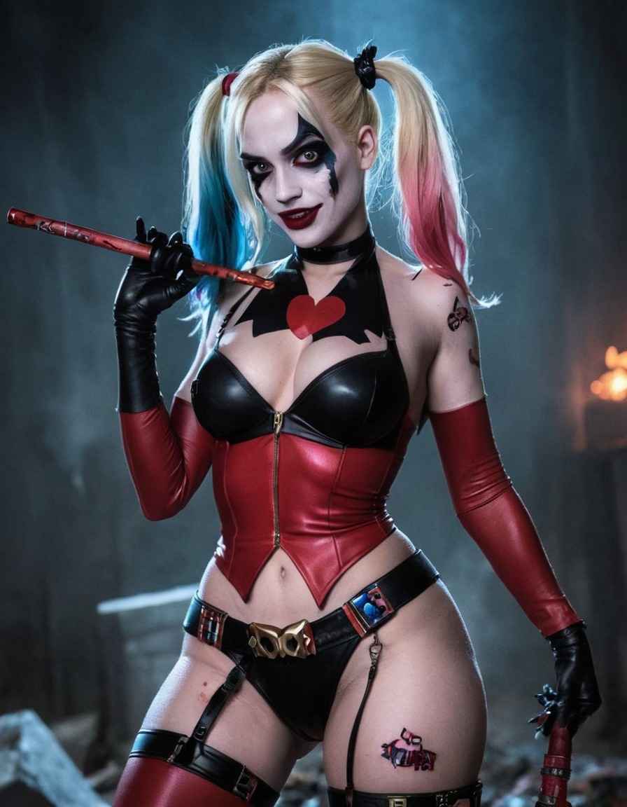 harley quinn, dc comics, superhero, villain, anti-hero, comics, female character